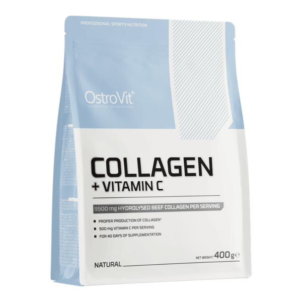 OSTROVIT Hüdrolüüsitud kollageen + C-vitamiin, 400g 1