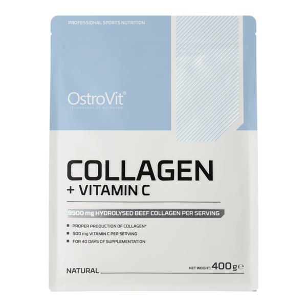 OSTROVIT Hüdrolüüsitud kollageen + C-vitamiin, 400g 2