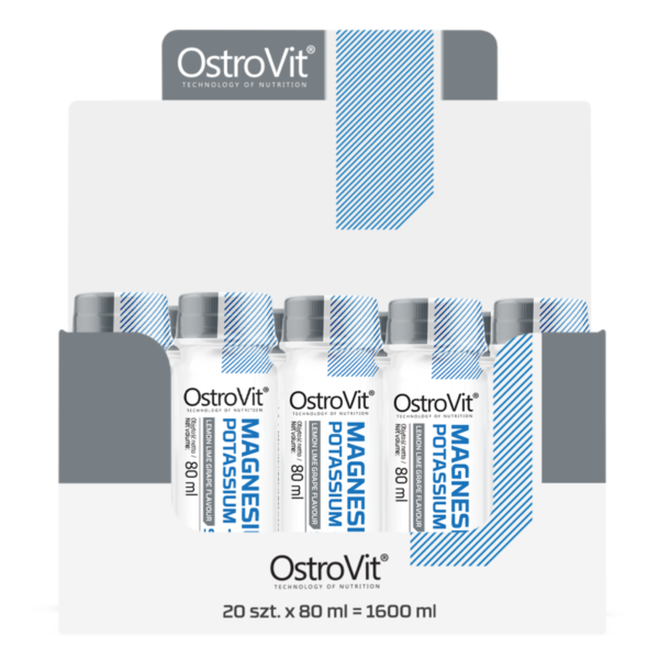 OSTROVIT Magneesium, Kaalium + B6-vitamiin, 20x80ml 1