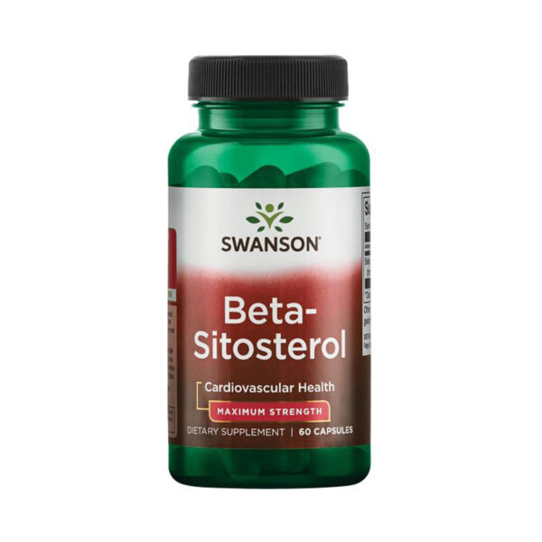 SWANSON Beta Sitosterol Sudame ja veresoonkonna tervis 60 kapslit 2