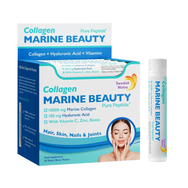 SWEDISH NUTRA Marine Beauty Merekollageeni shotid 10 000 mg 20x25 ml