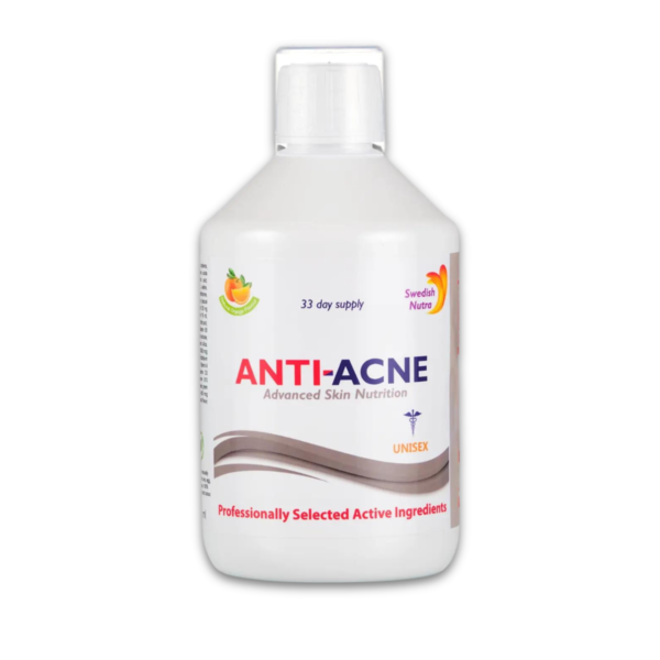 SWEDISH NUTRA Anti-Acne, aknevastane kompleks, 500ml