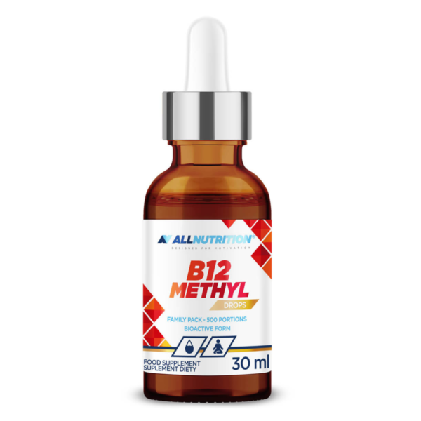 B12-vitamiini tilgad, 30ml, ALLNUTRITION