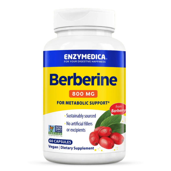 Berberiin 800mg 60 kapslit, ENZYMEDICA