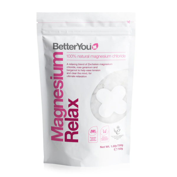 BETTER YOU MAGNESIUM RELAX, Lõõgastavad magneesiumihelbed 750g 1