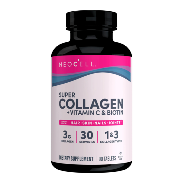 NEOCELL SUPER COLLAGEN + C-vitamiin ja Biotiin, kollageenilisand 90 tbl 1