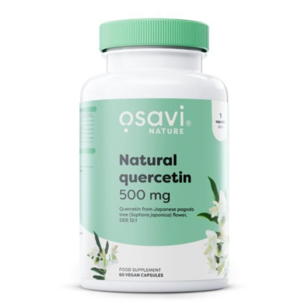 OSAVI Naturaalne Kvertsetiin 500 mg 90 vegan kapslit 1