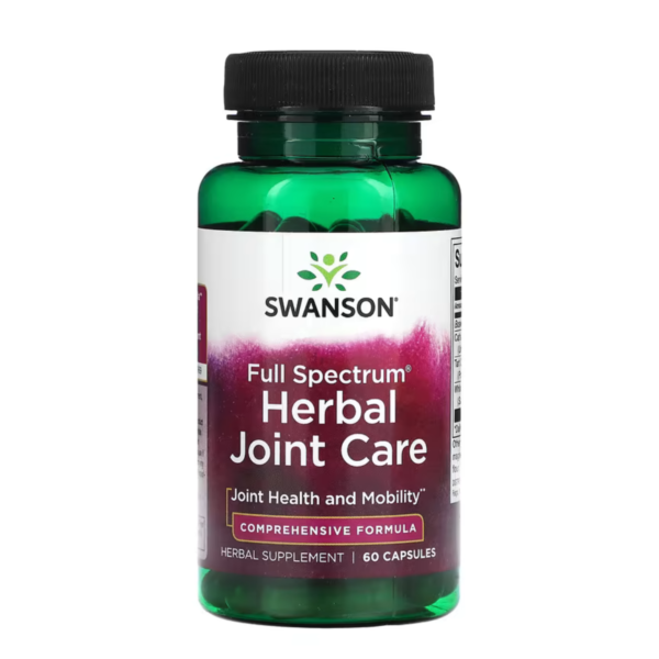 SWANSON Full Spectrum Herbal Joint Care, Liigeste tervis ja liikuvus 60 kapslit 1