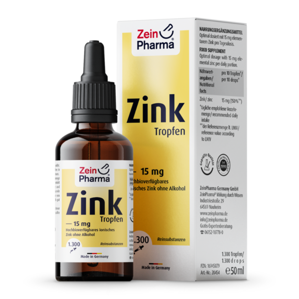 ZEIN PHARMA Vedel tsink tsinksulfaat 15ml 1