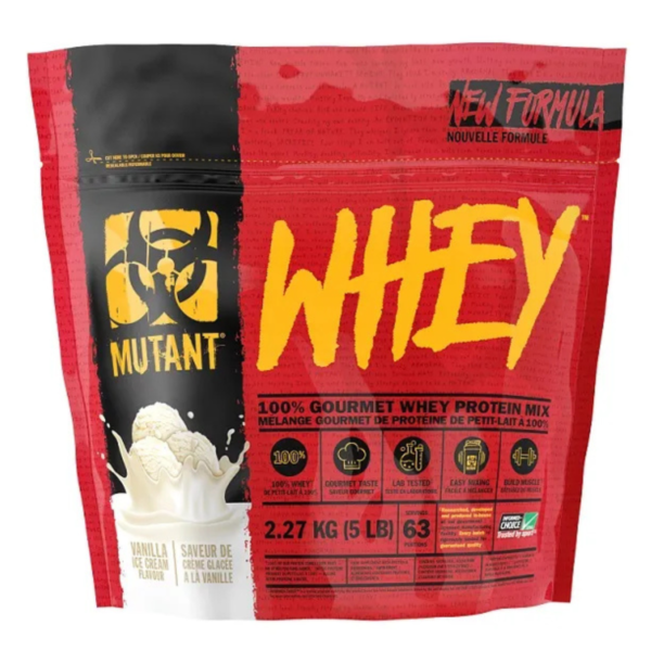 MUTANT Whey Proteiinipulber, Vanilla Ice Cream 2270g