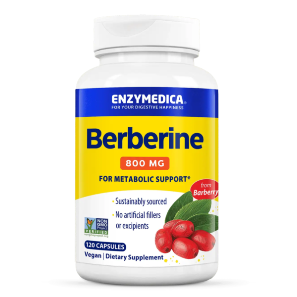 ENZYMEDICA Berberiin 800mg 120 kapslit