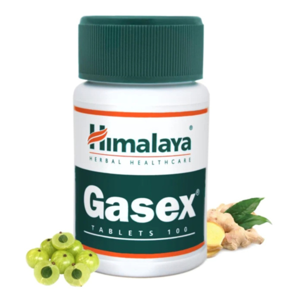Himalaya Gasex - Seedimise toetamiseks, 100 tabletti