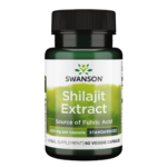 SWANSON Shilajit Extract, 400mg - Shilajit (Mumio) ekstrakt, 60 kapslit 1