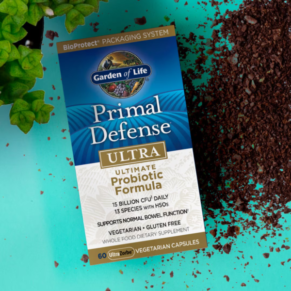 GARDEN OF LIFE Primal Defense Ultra Probiootiline kompleks 90 taimset kapslit 3