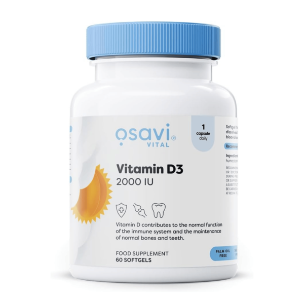 osavi D3‑vitamiin, 60 kapslit 1