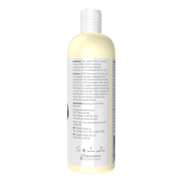 NOW FOODS Shea Nut Oil - Sheapähkli õli, 473ml 2