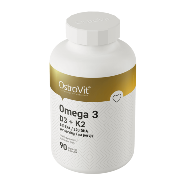 OSTROVIT Omega 3 D3 + K2, 90 kapslit 2