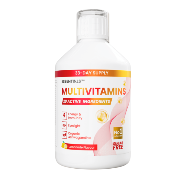 SWEDISH NUTRA Essentials100 Vedel Multivitamiin, 500ml
