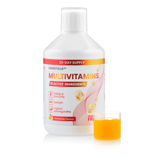 SWEDISH NUTRA Essentials100 Vedel Multivitamiin 500ml 2