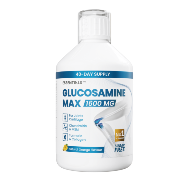 SWEDISH NUTRA Glucosamine MAX Glükosamiin Kollageeniga 500ml 1